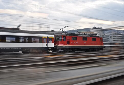 Train en marche des CFF. | © unsplash